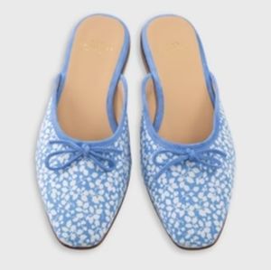 Ann Mashburn Joy Mule in Glenjade Liberty Fabric